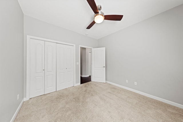 4397 Vardon Way, Niceville, FL 32578 - unfurnished bedroom with carpet, a closet, baseboards, and lofted ceiling