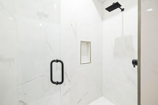 full bath with a stall shower