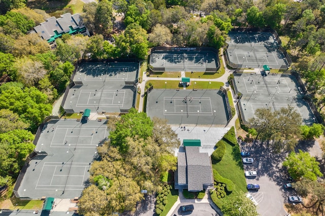drone / aerial view