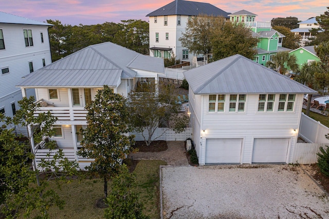 54 Dune Dr, Santa Rosa Beach, FL 32459 - view of aerial view at dusk