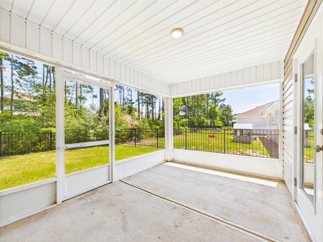 643 Earl Godwin Rd, Freeport, FL 32439 - view of unfurnished sunroom