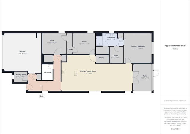 643 Earl Godwin Rd, Freeport, FL 32439 - home floor plan