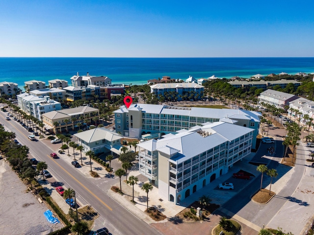 1740 S County Highway 393 # 301, Santa Rosa Beach, FL 32459 - birds eye view of property featuring a water view