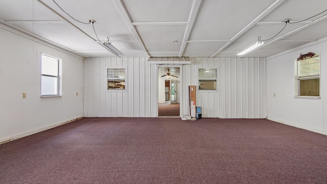 2374 County Highway 280a, Defuniak Springs, FL 32435 - spare room with carpet and a ceiling fan