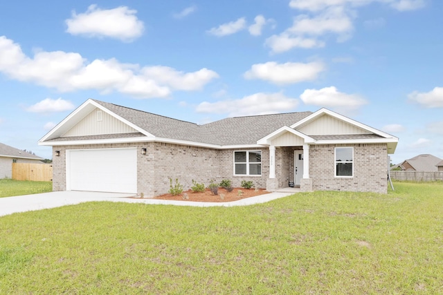 3202 Liz Ct, Crestview, FL 32539 - single story home featuring brick siding, an attached garage, driveway, and roof with shingles