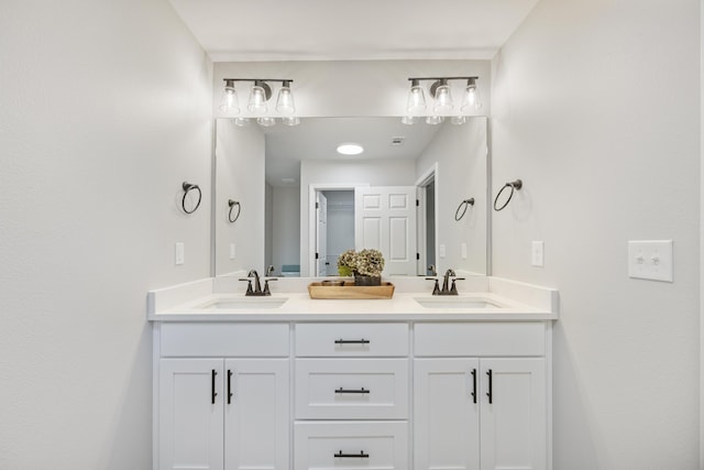 3202 Liz Ct, Crestview, FL 32539 - bathroom featuring double vanity