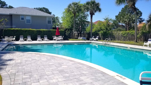 309 Wimico Cir, Destin, FL 32541 - pool with fence and a patio
