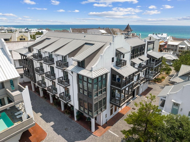 74 Town Hall Rd Unit 3B, Rosemary Beach, FL 32461 - bird's eye view with a water view