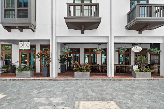 74 Town Hall Rd Unit 3B, Rosemary Beach, FL 32461 - entrance to property with french doors