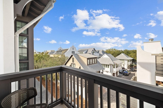 74 Town Hall Rd Unit 3B, Rosemary Beach, FL 32461 - balcony with a residential view