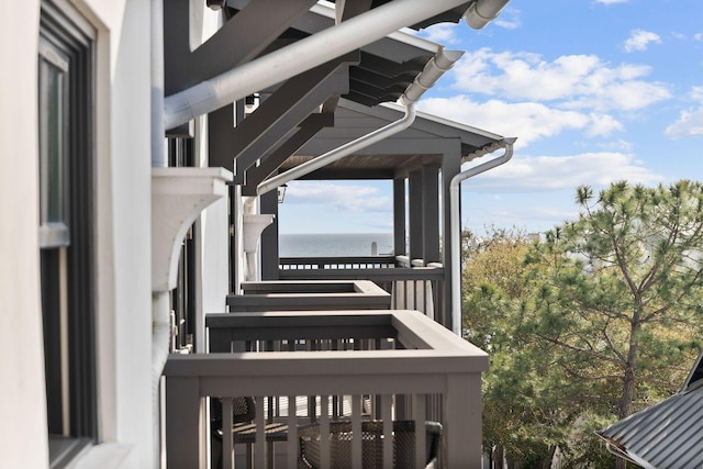 74 Town Hall Rd Unit 3B, Rosemary Beach, FL 32461 - exterior space featuring a water view