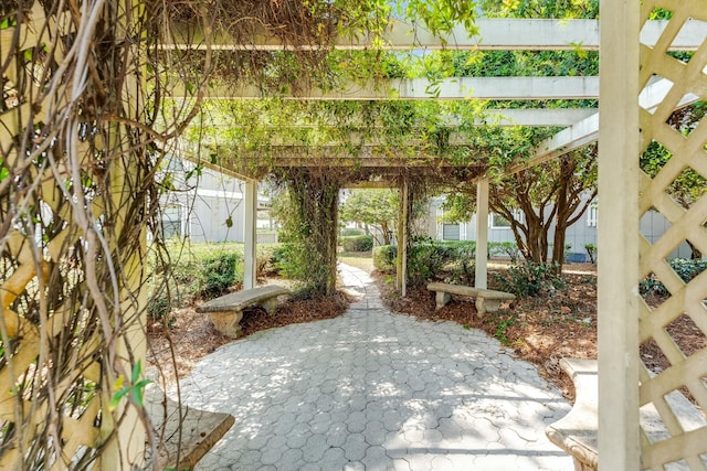 exterior space featuring a patio area