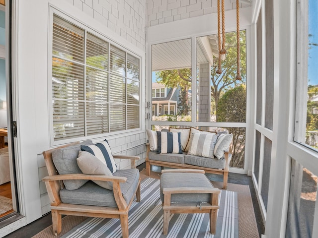 253 Salt Box Ln, Watersound, FL 32461 - sunroom / solarium with an outdoor hangout area
