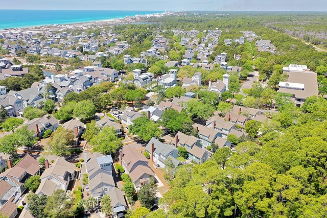 253 Salt Box Ln, Watersound, FL 32461 - aerial perspective of suburban area featuring a nearby body of water and a forest