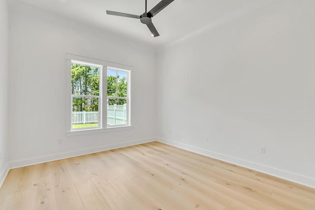 203 E Firethorn Cir Lot 24, Watersound, FL 32461 - empty room featuring light wood-style flooring and ceiling fan