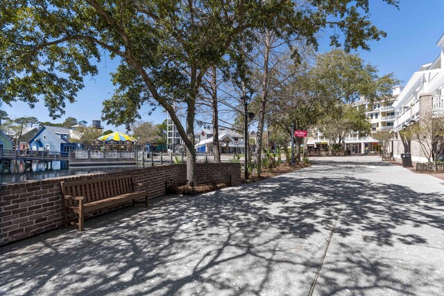 surrounding community with a residential view
