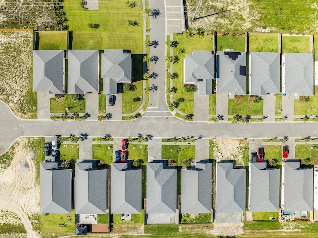 213 N Wells St, Panama City Beach, FL 32413 - drone / aerial view featuring a residential view