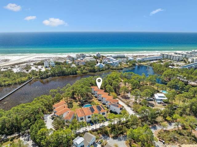 10 Mar A Lago Blvd # 14, Santa Rosa Beach, FL 32459 - birds eye view of property with a water view