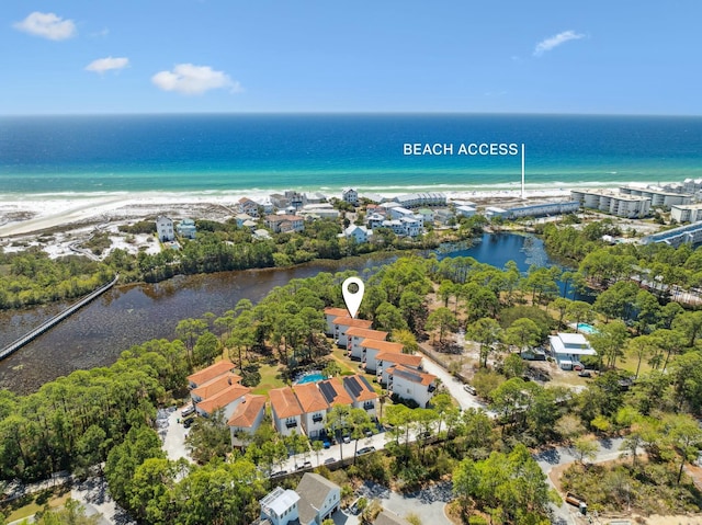 10 Mar A Lago Blvd # 14, Santa Rosa Beach, FL 32459 - birds eye view of property featuring a water view