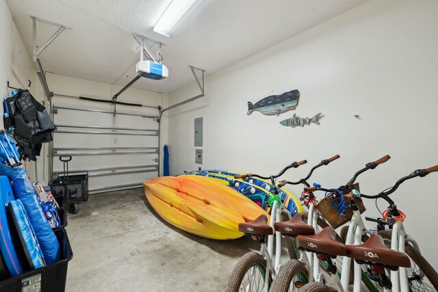 10 Mar A Lago Blvd # 14, Santa Rosa Beach, FL 32459 - garage with a garage door opener and electric panel