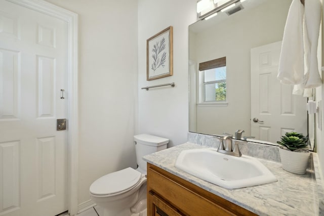 10 Mar A Lago Blvd # 14, Santa Rosa Beach, FL 32459 - bathroom featuring vanity, toilet, and visible vents