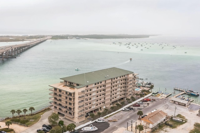 5 Calhoun Ave Unit 208, Destin, FL 32541 - bird's eye view of a nearby body of water and a notable bridge