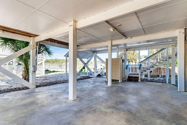 617 E E Gorrie Dr, Saint George Island, FL 32328 - view of patio with stairs