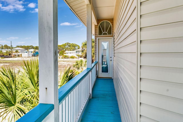 617 E E Gorrie Dr, Saint George Island, FL 32328 - view of balcony