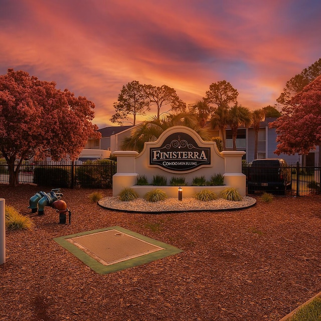 101 Old Ferry Rd Unit 5A, Shalimar, FL 32579 - community sign featuring fence