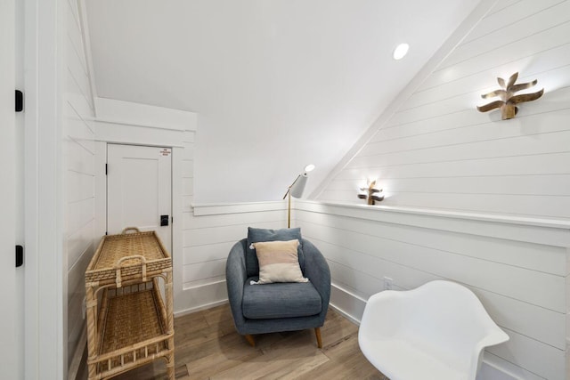 76 Tall Timber Ct, Santa Rosa Beach, FL 32459 - living area with vaulted ceiling and wood finished floors
