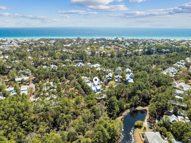 76 Tall Timber Ct, Santa Rosa Beach, FL 32459 - bird's eye view with a water view