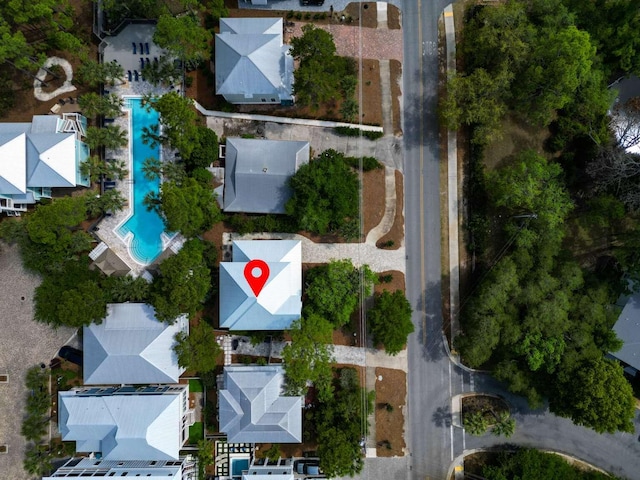 161 Lakewood Dr, Santa Rosa Beach, FL 32459 - aerial view of a pool