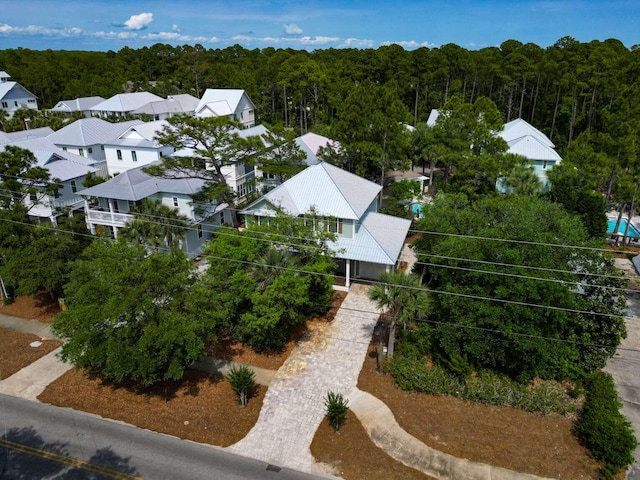 161 Lakewood Dr, Santa Rosa Beach, FL 32459 - bird's eye view of a forest