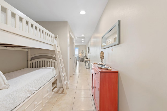 16701 Front Beach Rd Unit 1203, Panama City Beach, FL 32413 - bedroom featuring recessed lighting and light tile patterned floors