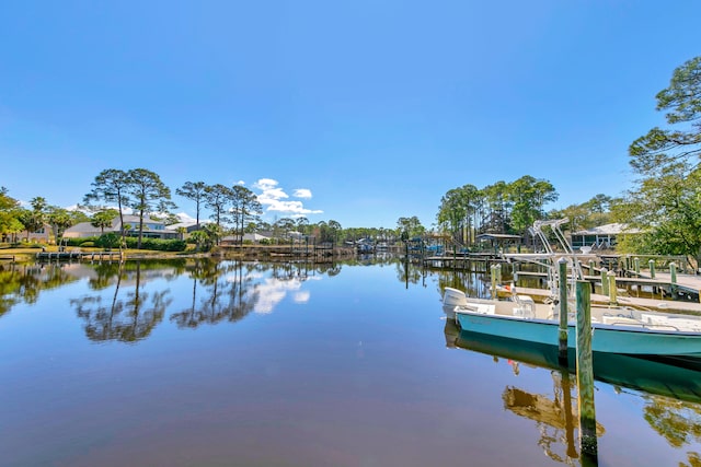 384 Carson Oaks Ln, Santa Rosa Beach, FL 32459 - dock with a water view