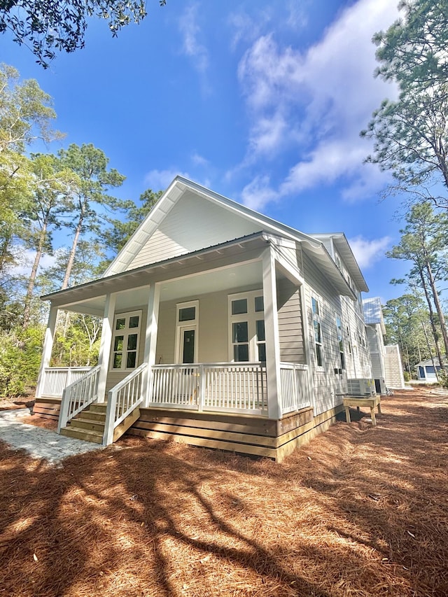 LOT11 E Georgie Pt, Washington, FL 32459 - view of side of property featuring covered porch