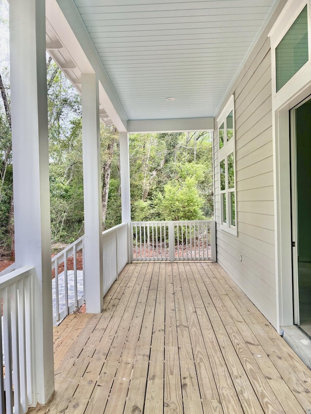 LOT11 E Georgie Pt, Washington, FL 32459 - view of deck