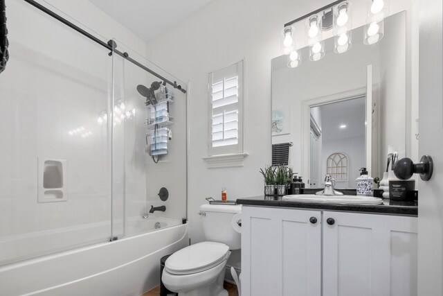 25 S Wildflower Dr Unit 224, Santa Rosa Beach, FL 32459 - full bath with toilet, vanity, and enclosed tub / shower combo
