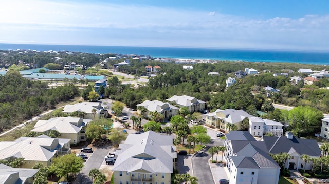 25 S Wildflower Dr Unit 224, Santa Rosa Beach, FL 32459 - bird's eye view featuring a water view and a residential view