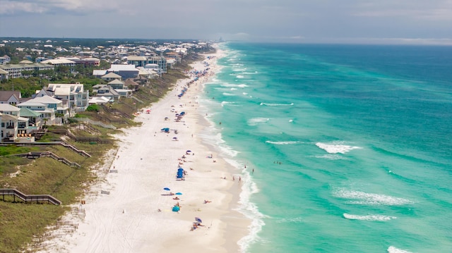 25 S Wildflower Dr Unit 224, Santa Rosa Beach, FL 32459 - birds eye view of property featuring a water view and a view of the beach