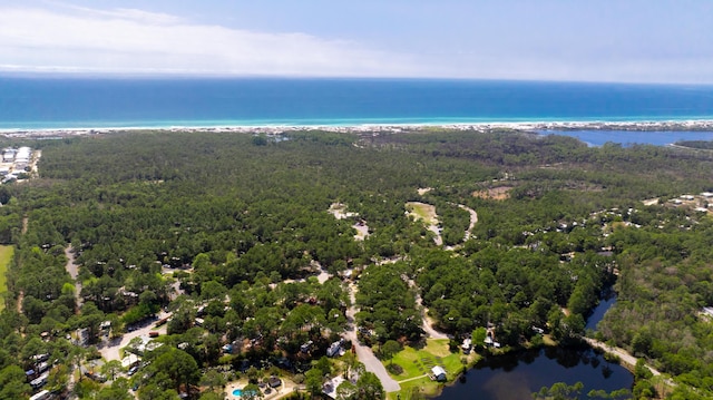 25 S Wildflower Dr Unit 224, Santa Rosa Beach, FL 32459 - bird's eye view featuring a water view and a view of trees