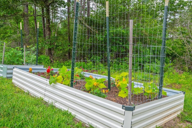 surrounding community with a garden