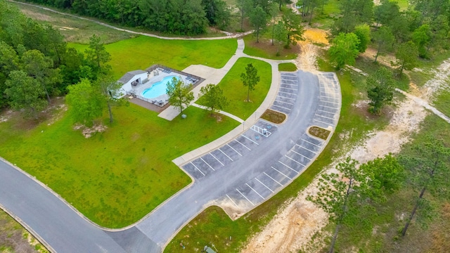 drone / aerial view