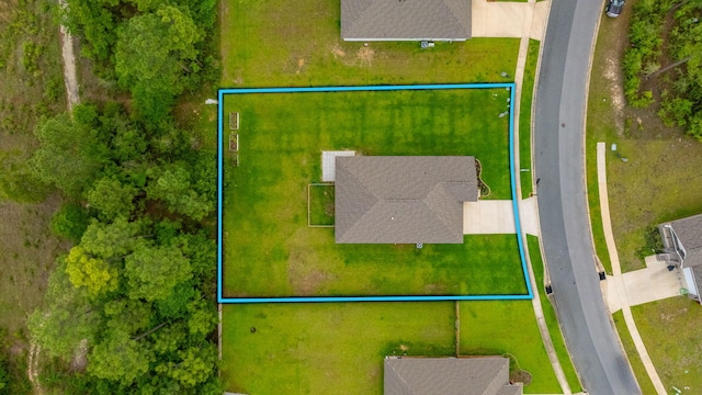 3060 Brandon Dunes Ln, Laurel Hill, FL 32567 - aerial view of property's location featuring property boundaries highlighted
