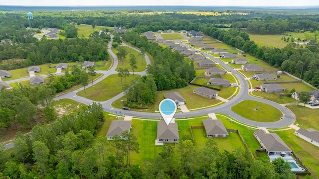 3060 Brandon Dunes Ln, Laurel Hill, FL 32567 - aerial perspective of suburban area