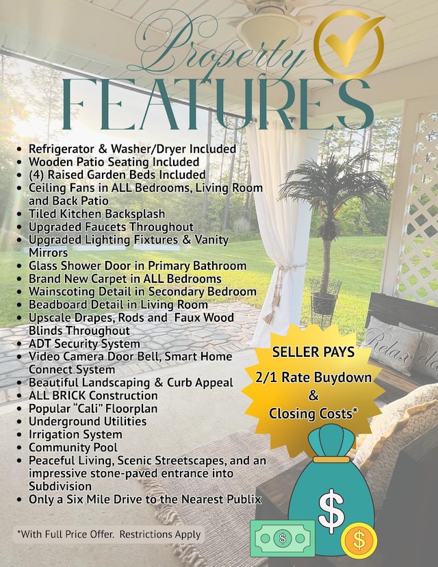 3060 Brandon Dunes Ln, Laurel Hill, FL 32567 - view of miscellaneous property collateral