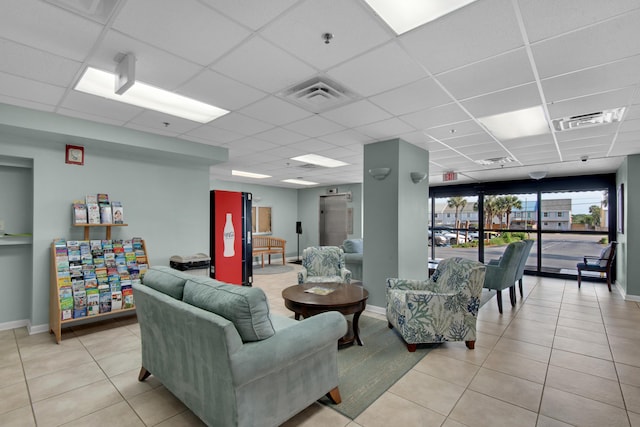 building lobby featuring visible vents