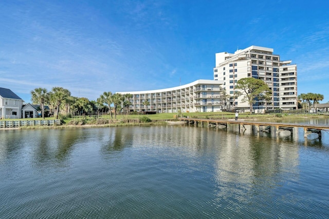 property view of water