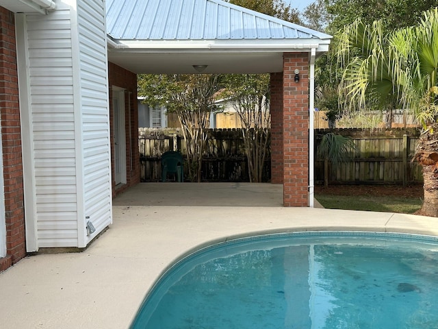 287 Stahlman Ave, Destin, FL 32541 - view of pool featuring a fenced in pool, a patio area, and fence