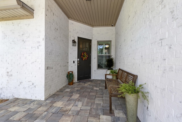 862 Bay Grove Rd, Freeport, FL 32439 - property entrance featuring brick siding